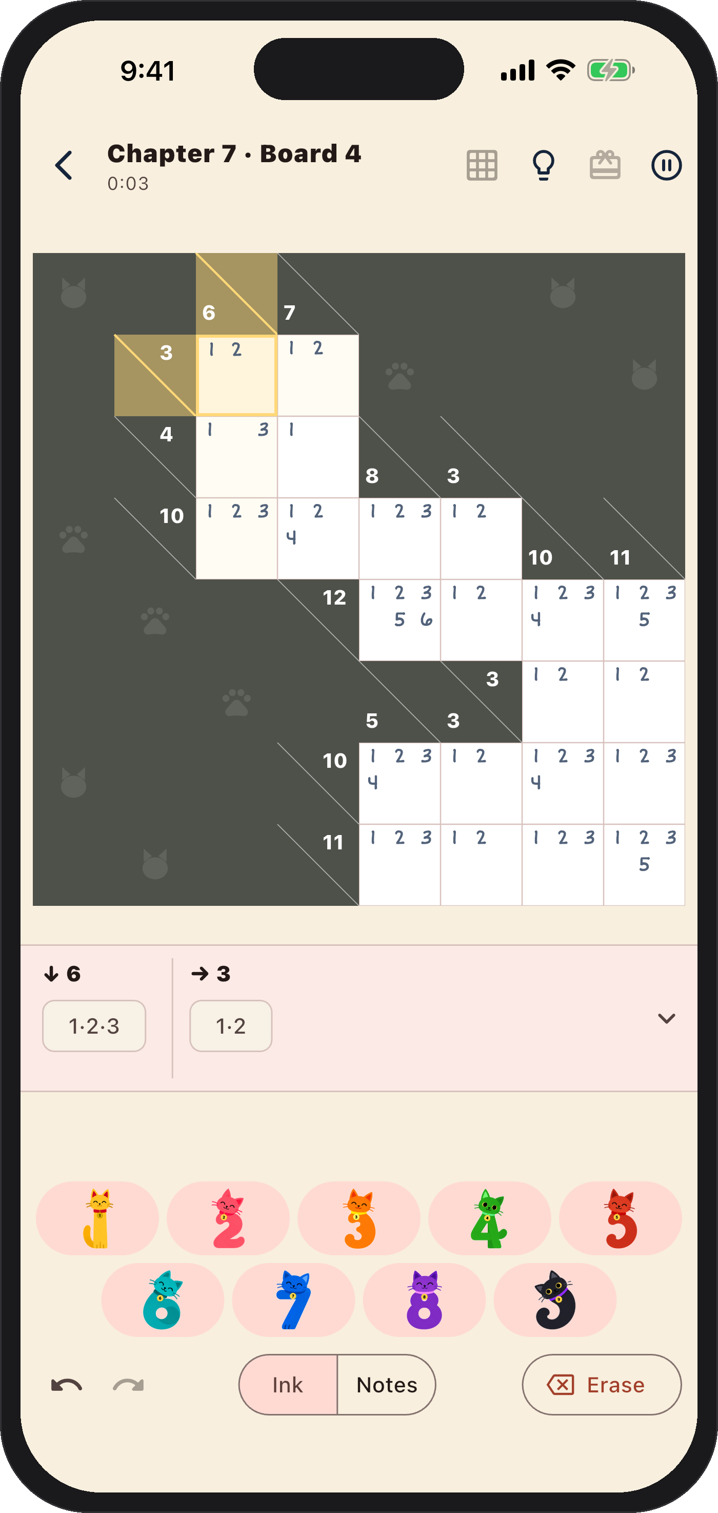 A Catkuro board with the keypad and combination row, and no advertising on screen